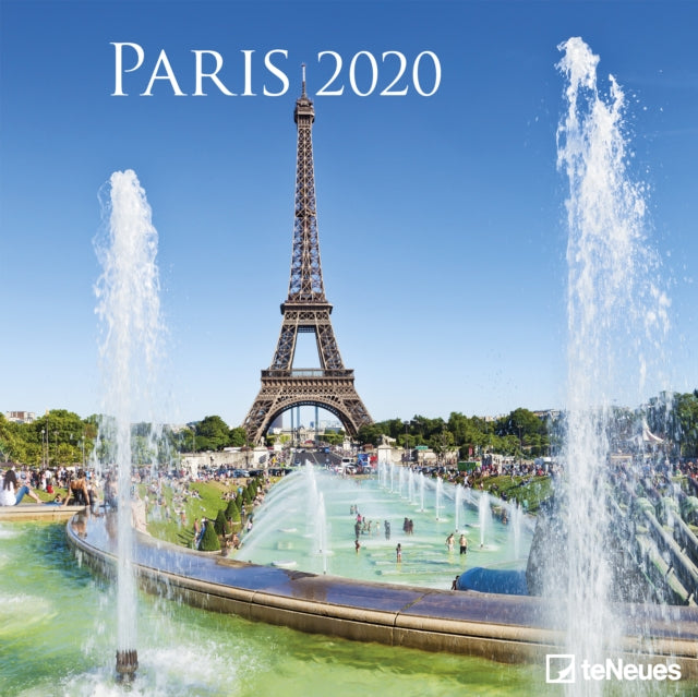PARIS 30 X 30 CM GRID CALENDAR 2020-4002725964496