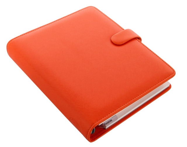 Filofax A5 Saffiano bright orange organiser-5015142261603