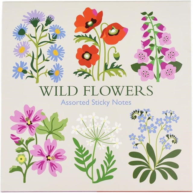 Sticky note set - Wild Flowers-5027455434445