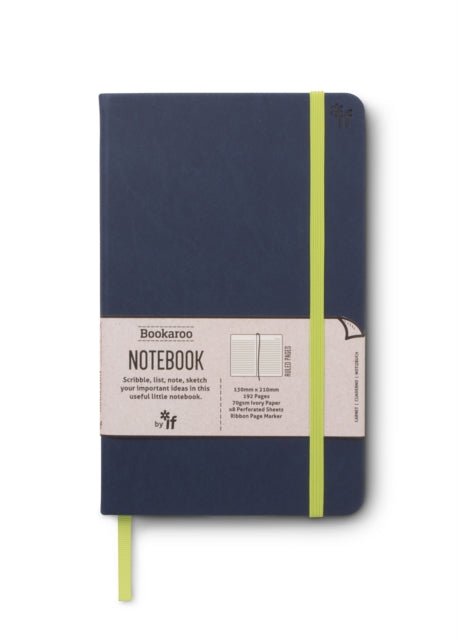 Bookaroo Notebook - Navy-5035393432126
