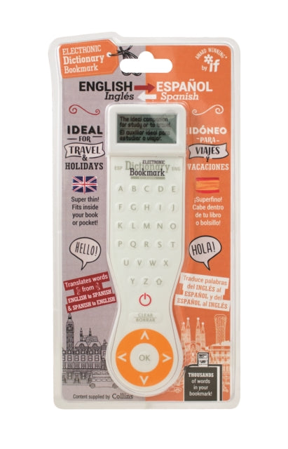 Electronic Dictionary Bookmark (Travel Edition) - Spanish-English-5035393451042