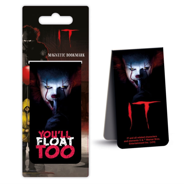 It (You'll Float Too) Magnetic Bookmark-5050293651972