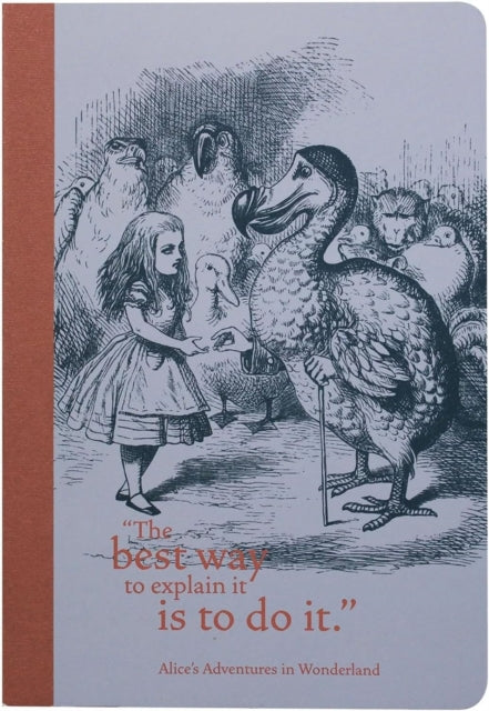 A5 Notebook (Softcover) - Pulteney Press (Alice)-5055453420887