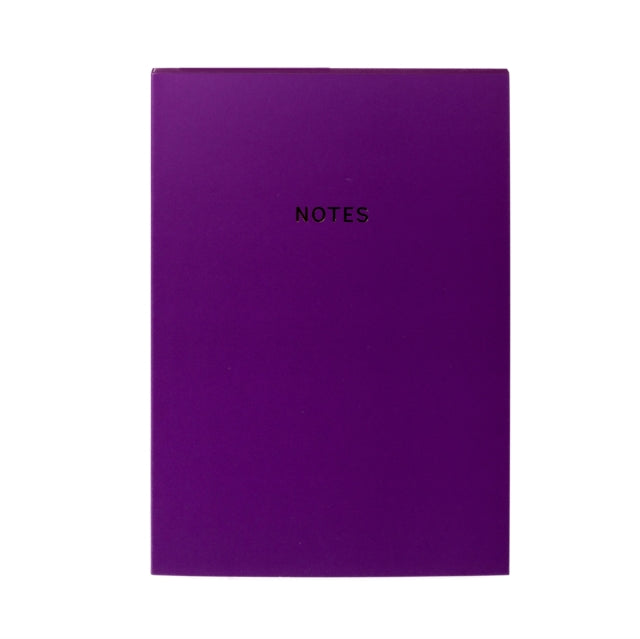 Colourblock A5 Notebook Rich Plum-5055998314894