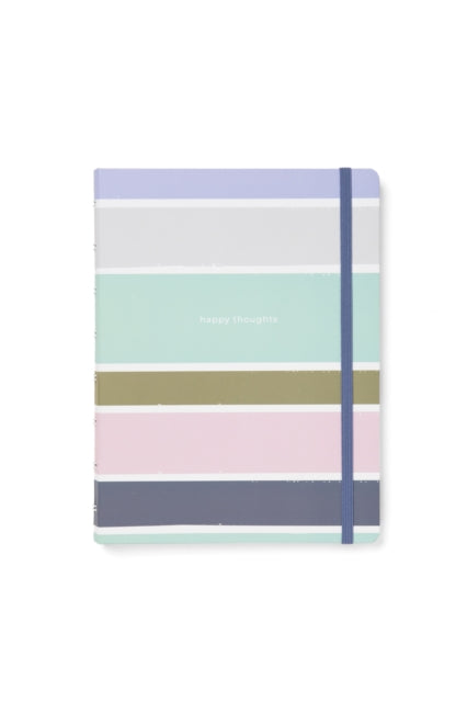 Filofax Good Vibes A5 Refillable Notebook - Stripes-5059145530403