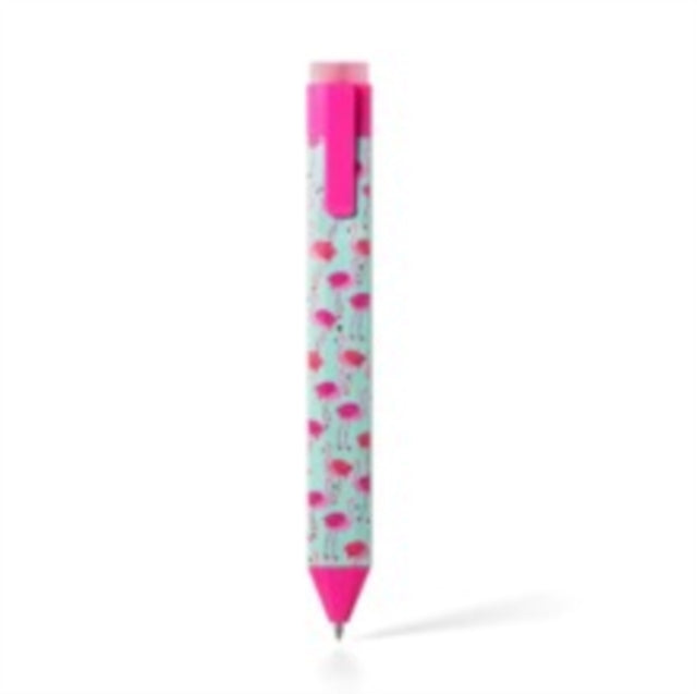 Pen Bookmark Flamingo with Refills-5060058361169