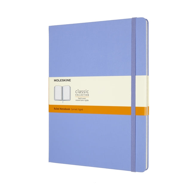 Moleskine Extra Large Ruled Hardcover Notebook : Hydrangea Blue-8056420850833