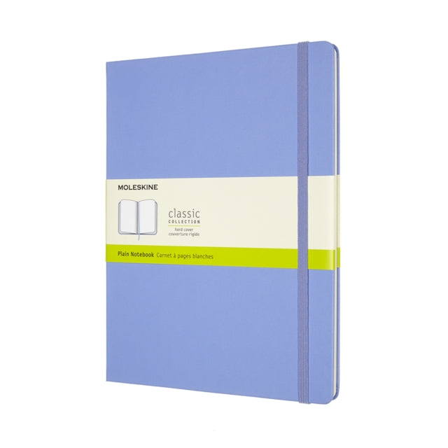 Moleskine Extra Large Plain Hardcover Notebook : Hydrangea Blue-8056420850840