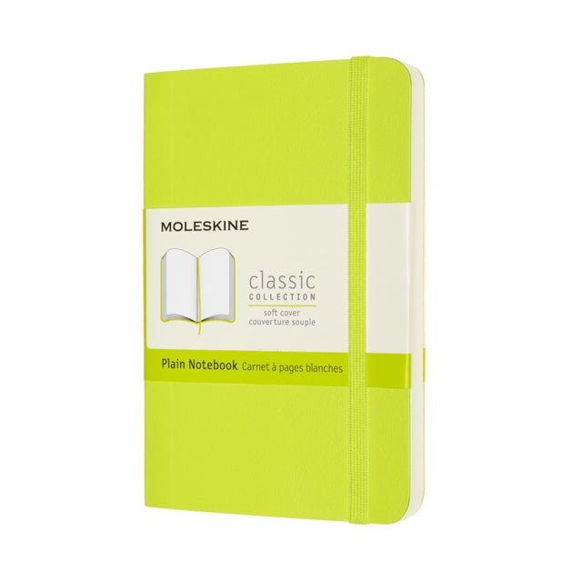 Moleskine Pocket Plain Softcover Notebook: Lemon Green-8056420850987