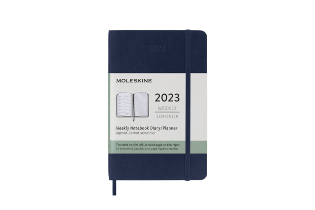MOLESKINE 2023 12MONTH WEEKLY POCKET SOF-8056420859751