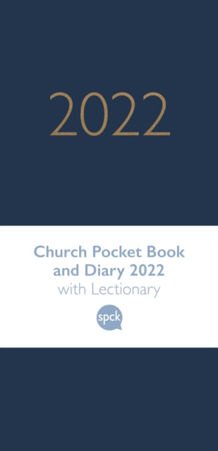 Church Pocket Book and Diary 2022 Soft-tone Midnight Blue-9780281085934