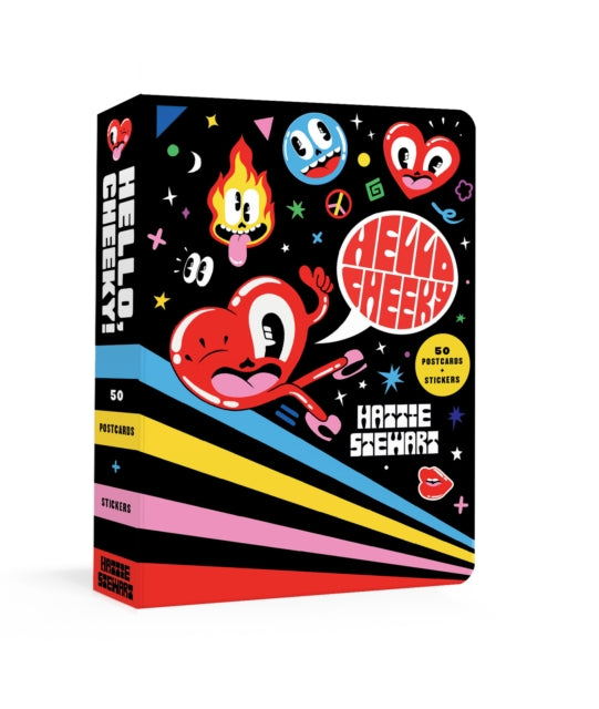 Hello, Cheeky! : 50 Postcards with Stickers-9780525574644