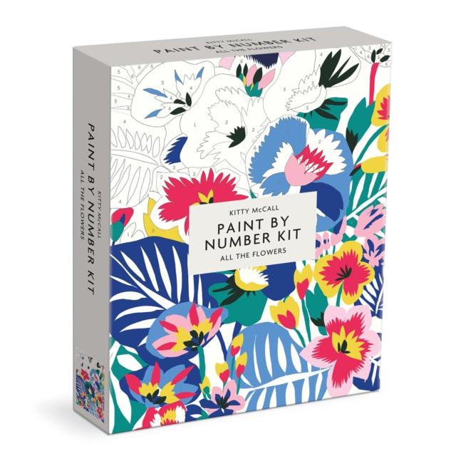 Kitty McCall All the Flowers Paint By Number Kit-9780735370517