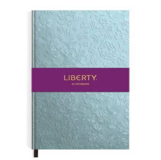 Liberty Vegan Leather Hardcover A5 Journal Blue-9780735378339