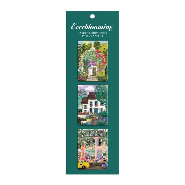 Joy Laforme Everblooming Magnetic Bookmark Set-9780735381292