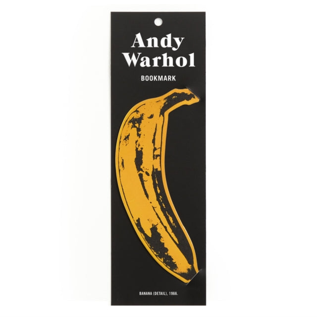 Warhol Banana Shaped Bookmark-9780735384620