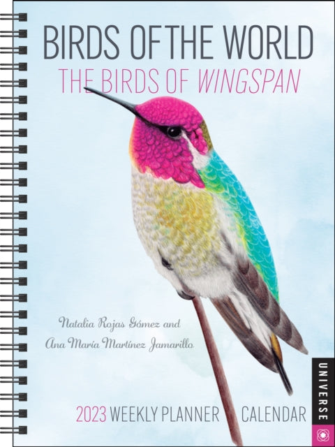 Birds of the World: The Birds of Wingspan 2023 Planner Calendar-9780789342140