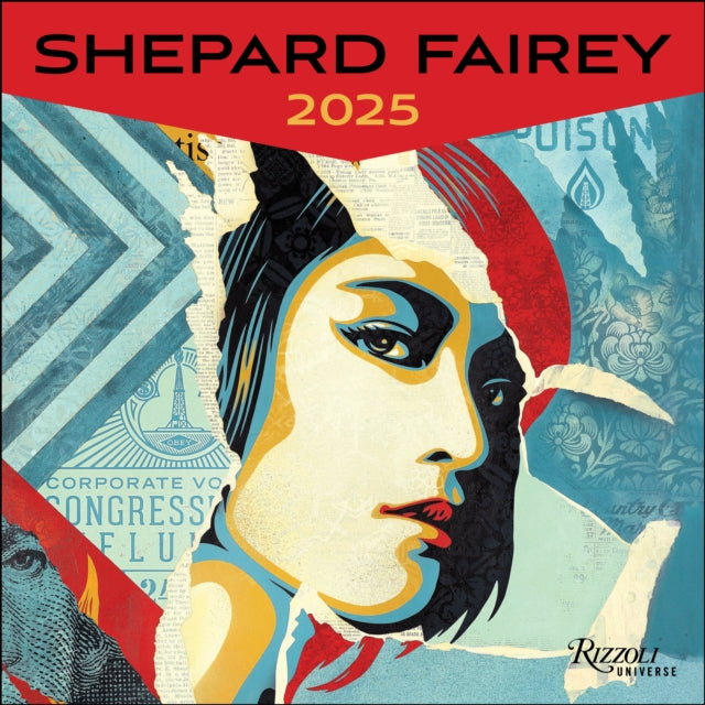 Shepard Fairey 2025 Wall Calendar-9780789344892