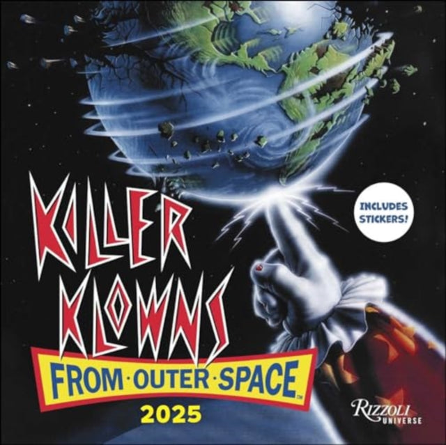 Killer Klowns from Outer Space 2025 Wall Calendar-9780789345165