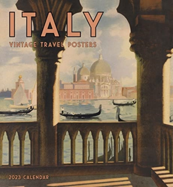 ITALY VINTAGE TRAVEL POSTERS 2023 WALL C-9781087505206