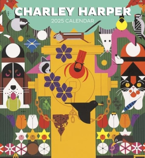 Charley Harper 2025 Wall Calendar-9781087509181