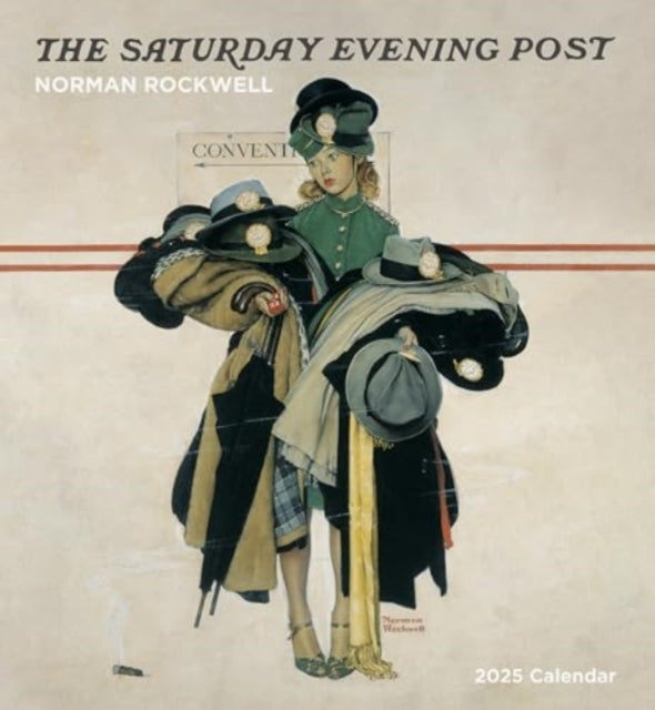 Norman Rockwell: The Saturday Evening Post 2025 Wall Calendar-9781087509761
