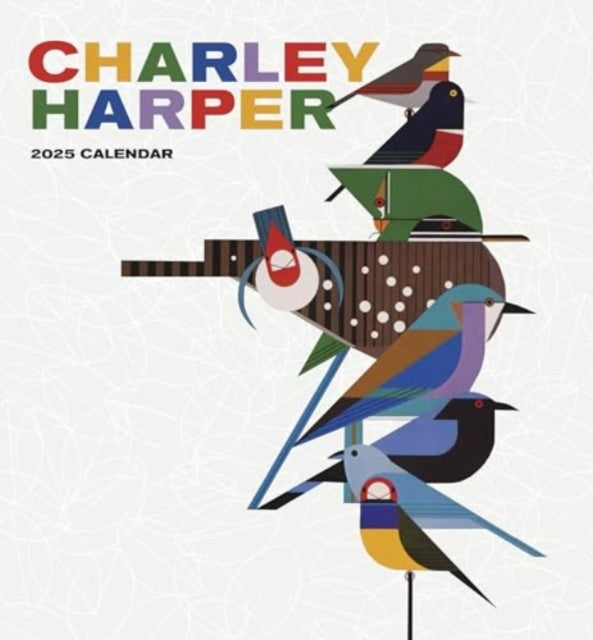 Charley Harper 2025 Mini Wall Calendar-9781087509853