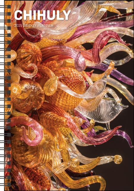 Chihuly 12-Month 2025 Softcover Weekly Planner Calendar-9781419776007