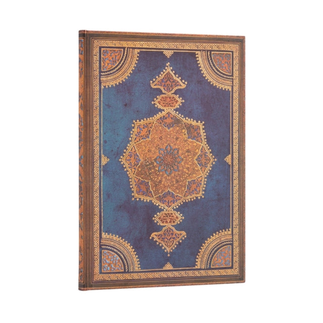 Safavid Indigo (Safavid Binding Art) Grande Unlined Hardcover Journal-9781439781975