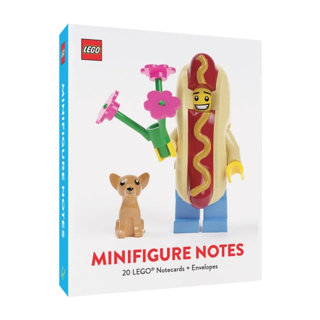 LEGOr Minifigure Notes: 20 Notecards and Envelopes-9781452182285