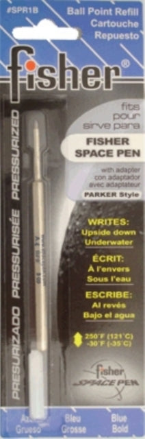 FISHER SPACE PEN REFILL BLUE MEDIUM-9781472610508