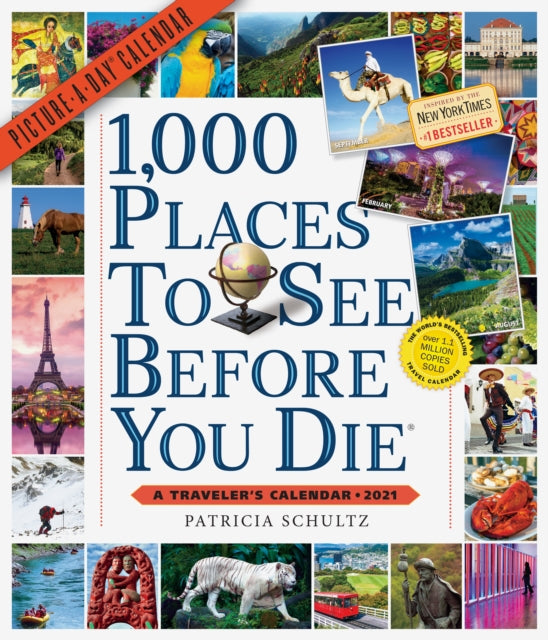 1,000 Places To See Before You Die Picture-A-Day Wall Calendar 2021-9781523509126