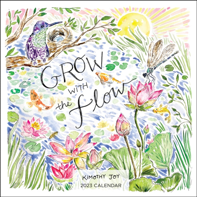 Grow with the Flow 2023 Wall Calendar-9781524873660