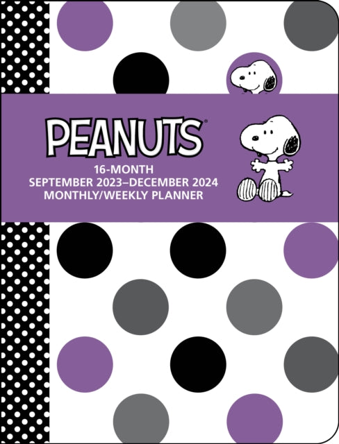 Peanuts 16-Month 2023-2024 Monthly/Weekly Planner Calendar-9781524881054