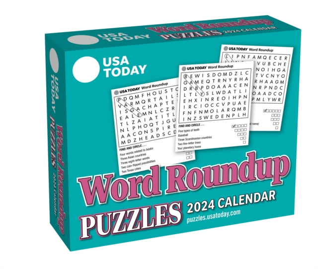 USA TODAY Word Roundup 2024 Day-to-Day Calendar-9781524884116