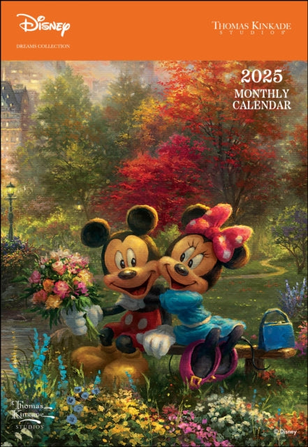 Disney Dreams Collection by Thomas Kinkade Studios: 12-Month 2025 Monthly Pocket Planner Calendar-9781524889050