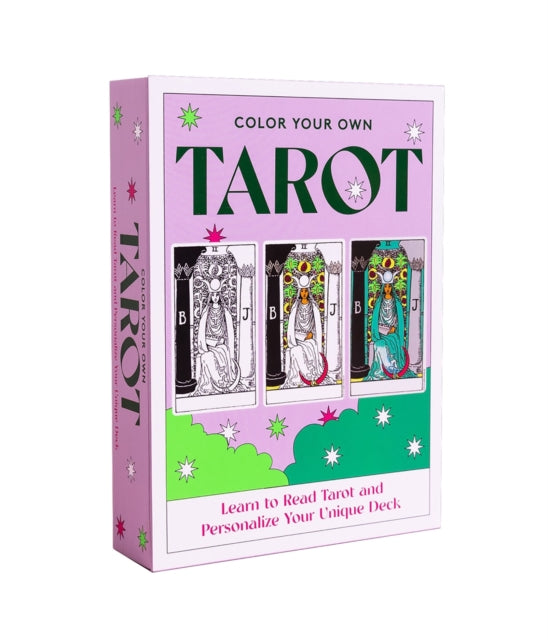 Color Your Own Tarot : Learn to Read Tarot and Personalize Your Unique Deck-9781529428070