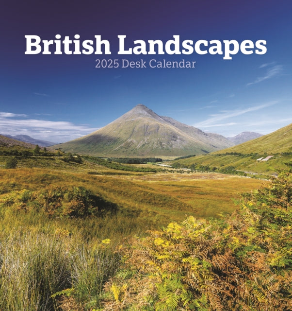 British Landscapes Easel Desk Calendar 2025-9781529811650