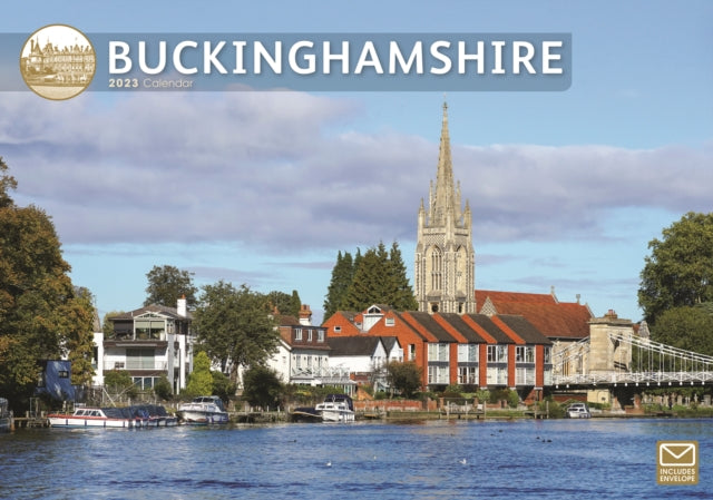 Buckinghamshire A4 Calendar 2023-9781529821413