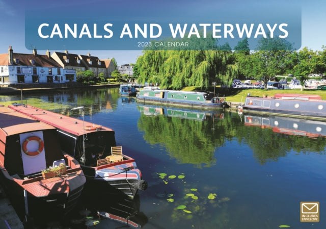 Canals & Waterways A4 Calendar 2023-9781529821451