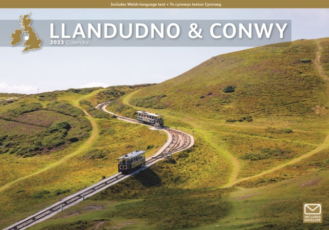 Llandudno and Conwy A4 Calendar 2023-9781529821871