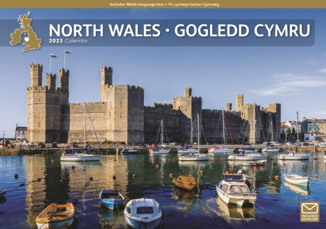 North Wales A4 Calendar 2023-9781529821987