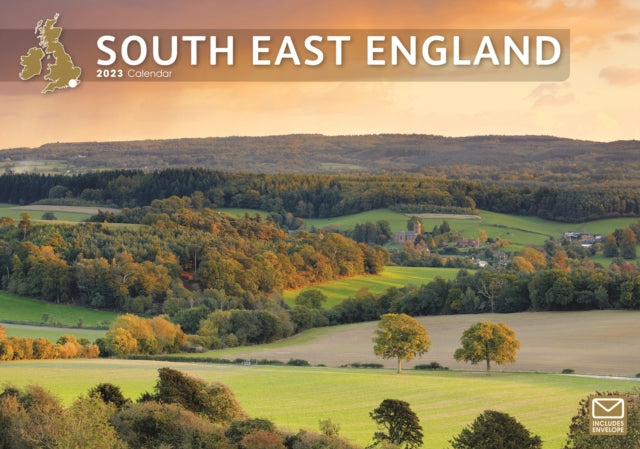 South East England A4 Calendar 2023-9781529822229