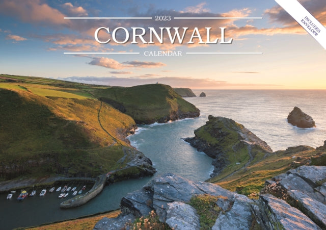Cornwall A5 Calendar 2023-9781529822519
