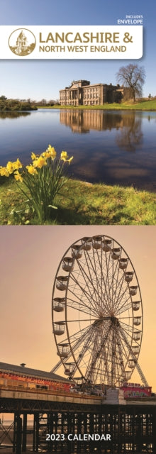 Lancashire & The North West Slim Calendar 2023-9781529823059