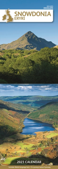 Snowdonia Slim Calendar 2023-9781529823134