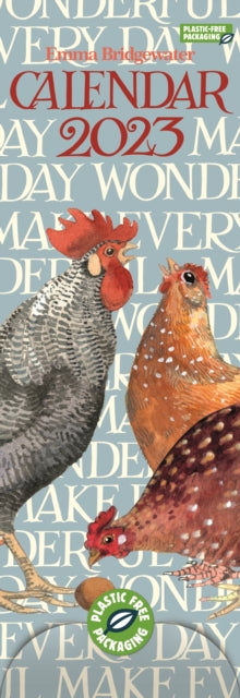 Emma Bridgewater Rise & Shine Slim Calendar 2023-9781529823752