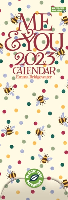 Emma Bridgewater, Me & You Slim Planner Calendar 2023-9781529823783