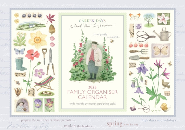 Garden Days Week-to-View A4 Planner Calendar 2023-9781529823905