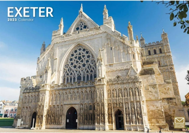 Exeter A4 Calendar 2023-9781529825091